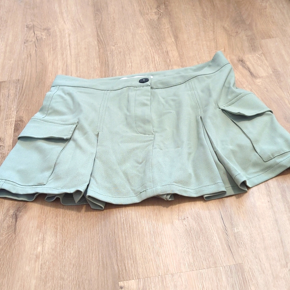 Bershka skirt with shorts